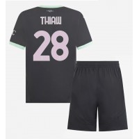 AC Milan Malick Thiaw #28 Tredje trøje Børn 2024-25 Kortærmet (+ Korte bukser)